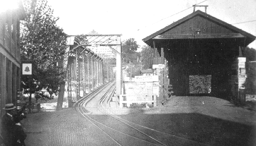 Covered Bridge #2 at Ellicott's Mills/Ellicott City after 1909