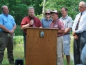 Gilpin's Falls Ribbon Cutting Celebration Earl Simmers Introduced, June 24, 2010