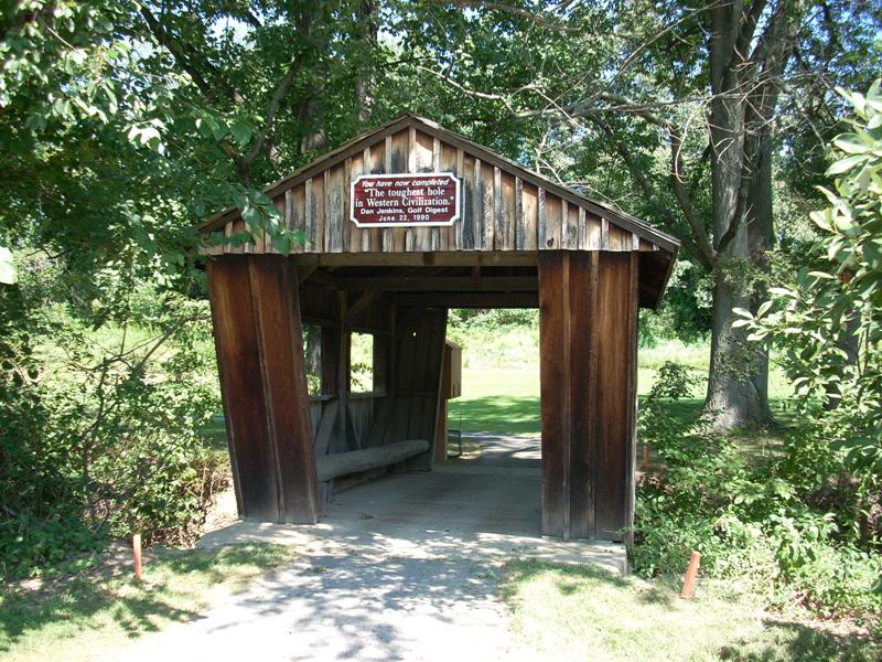 Holly Hills Country Club Middle Covered Bridge