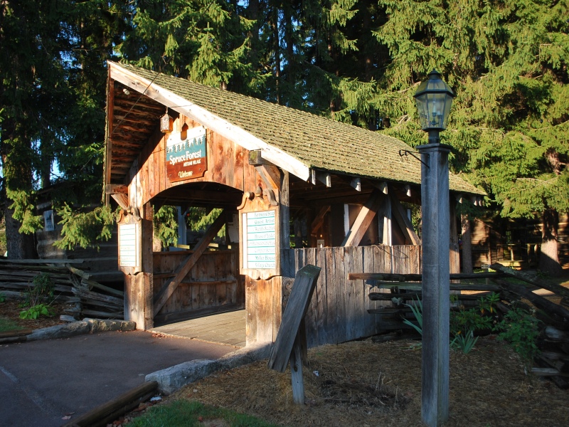 Spruce Forest Covered Bridge